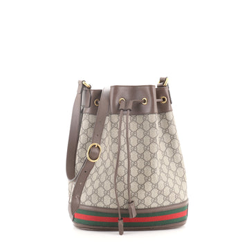 Gucci Ophidia Bucket Bag GG Coated Canvas Medium