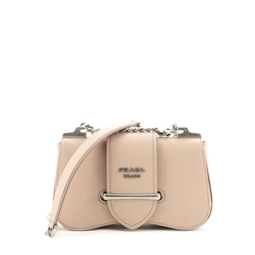 Prada Sidonie Chain Shoulder Bag Saffiano Leather Medium