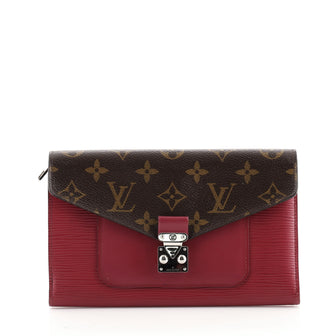 Louis Vuitton Marie-Rose Wallet Monogram Canvas and Epi Leather