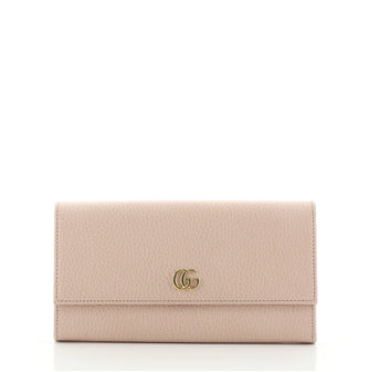 Gucci GG Marmont Continental Wallet Leather Long