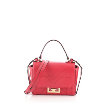 Givenchy Eden Top Handle Bag Quilted Leather Mini