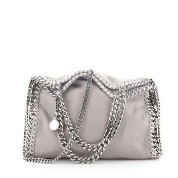 Stella McCartney Falabella Fold Over Crossbody Bag Shaggy Deer Mini