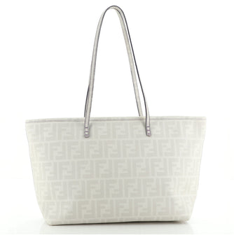 Fendi Roll Tote Zucca Coated Canvas Medium