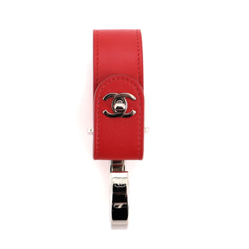 Chanel CC Turnlock Luggage Hook Lambskin