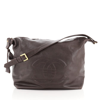 Chanel Vintage Timeless Hobo Caviar XL