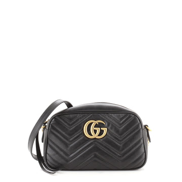 Gucci GG Marmont Shoulder Bag Matelasse Leather Small