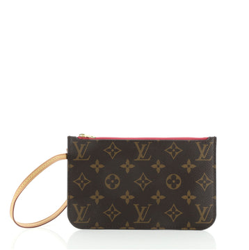 Louis Vuitton Neverfull Pochette Monogram Canvas Small