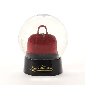 Louis Vuitton Alma Snow Globe Figurine Enamel and Glass