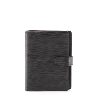 Louis Vuitton Ring Agenda Cover Epi Leather MM
