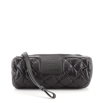 Chanel Coco Cocoon Cosmetic Pouch Quilted Nylon