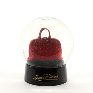 Louis Vuitton Alma Snow Globe Figurine Enamel and Glass