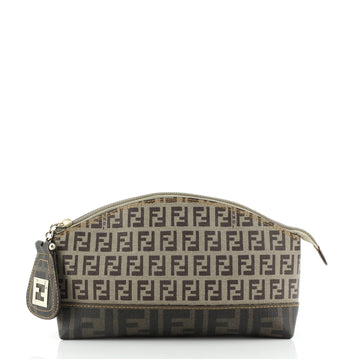 Fendi B. Mix Cosmetic Pouch	 Zucchino Coated Canvas and Zucca Coated Canvas Small
