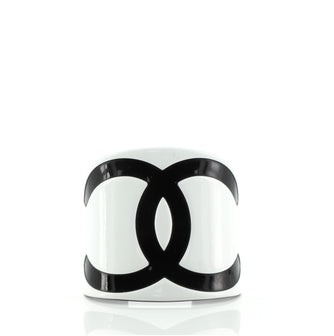 Chanel CC Cuff Bracelet Resin