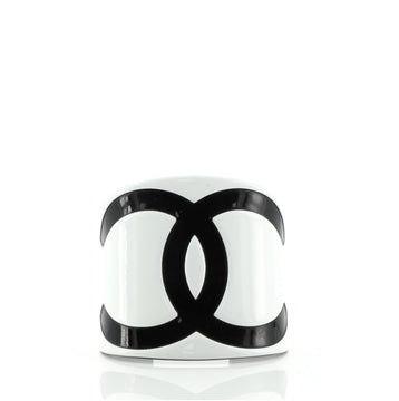 Chanel CC Cuff Bracelet Resin