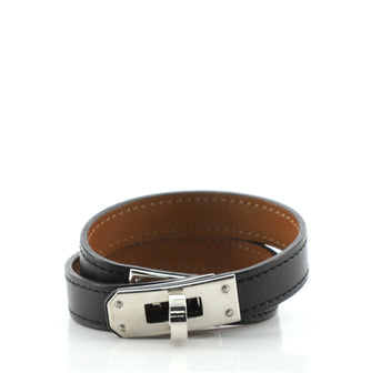 Hermes Kelly Double Tour Bracelet Leather