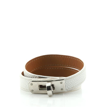 Hermes Kelly Double Tour Bracelet Leather