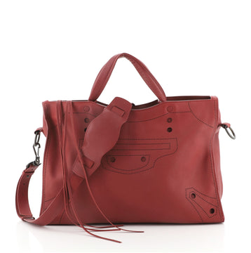 Balenciaga Blackout City Bag Leather Medium
