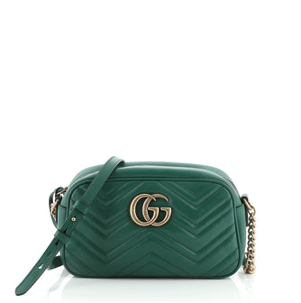 Gucci GG Marmont Shoulder Bag Matelasse Leather Small