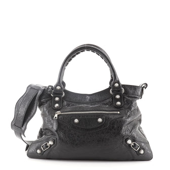 Balenciaga Town Giant Studs Bag Leather