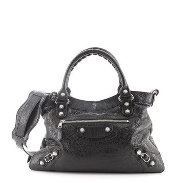 Balenciaga Town Giant Studs Bag Leather
