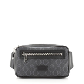 Gucci Soft Zip Sling Bag GG Coated Canvas Small