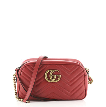 Gucci GG Marmont Shoulder Bag Matelasse Leather Small