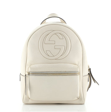 Gucci Soho Chain Backpack Leather