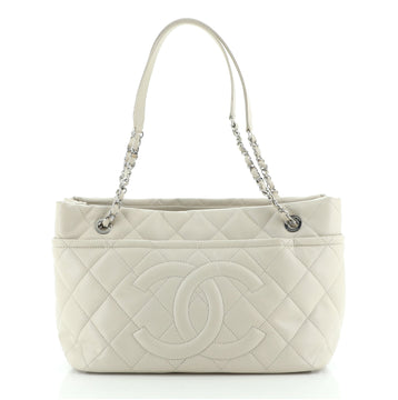 Chanel Timeless CC Soft Tote Quilted Caviar Medium