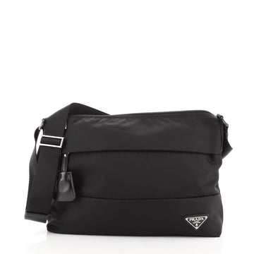 Prada Front Pocket Messenger Bag Tessuto Large