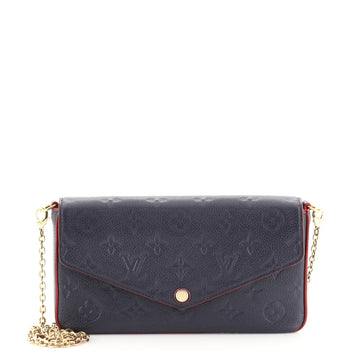Louis Vuitton Felicie Pochette Monogram Empreinte Leather
