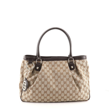 Gucci Sukey Top Handle Tote GG Canvas Medium