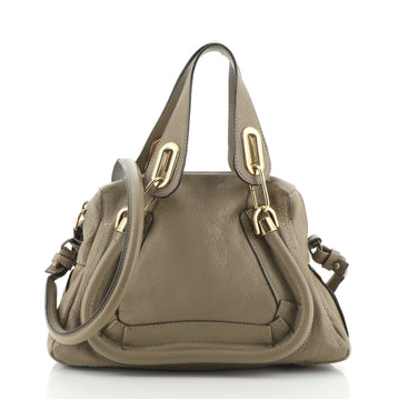 Chloe Paraty Top Handle Bag Leather Small