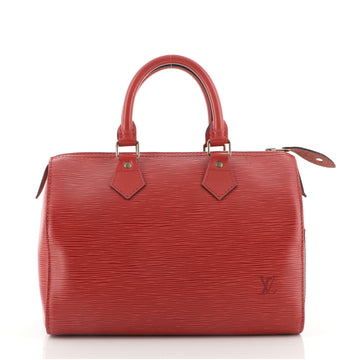Louis Vuitton Speedy Handbag Epi Leather 25