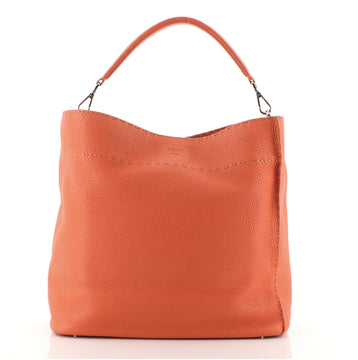 Fendi Selleria Anna Bucket Bag Leather