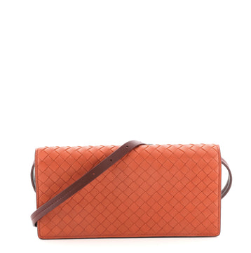 Bottega Veneta Wallet on Strap Intrecciato Nappa Long