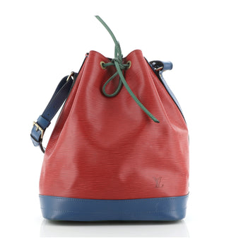 Louis Vuitton Tricolor Noe Handbag Epi Leather Large