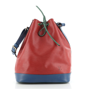 Louis Vuitton Tricolor Noe Handbag Epi Leather Large
