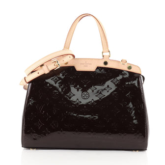 Louis Vuitton Brea Handbag Monogram Vernis MM