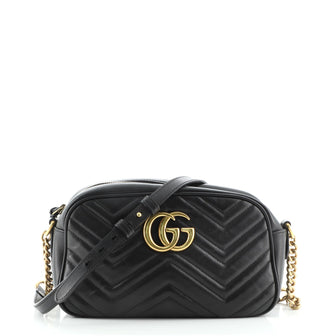 Gucci GG Marmont Shoulder Bag Matelasse Leather Small