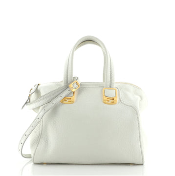 Fendi Chameleon Convertible Satchel Leather Small