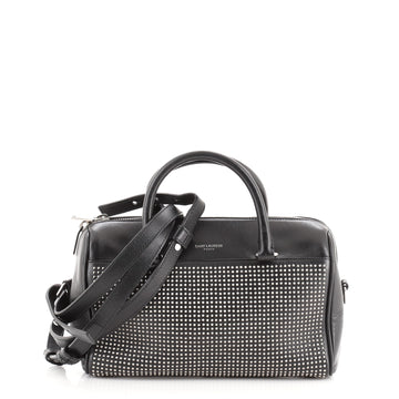 Saint Laurent Classic Baby Duffle Bag Studded Leather