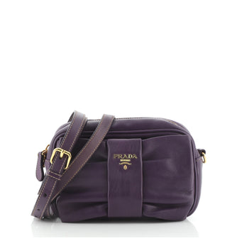 Prada Bow Camera Crossbody Bag Nappa Leather
