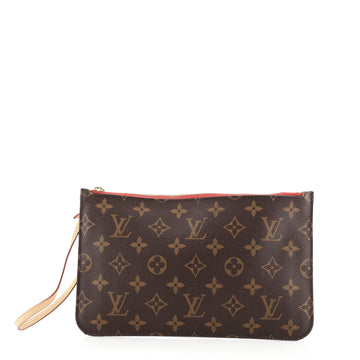 Louis Vuitton Neverfull Pochette Monogram Canvas Large