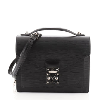 Louis Vuitton Monceau Handbag Epi Leather