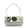 Chanel Camellia No.5 Flap Bag Canvas Black 675327