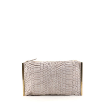 Lanvin Private Clutch Python