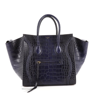 Celine Phantom Bag Crocodile Medium