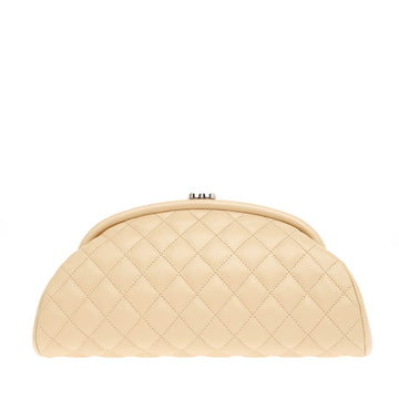 Chanel Timeless Clutch Quilted Caviar