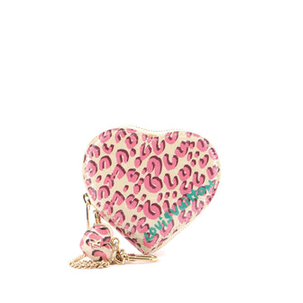 Louis Vuitton Heart Coin Purse Limited Edition Degrade Monogram Vernis