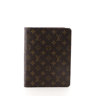 Louis Vuitton Desk Agenda Cover Monogram Canvas